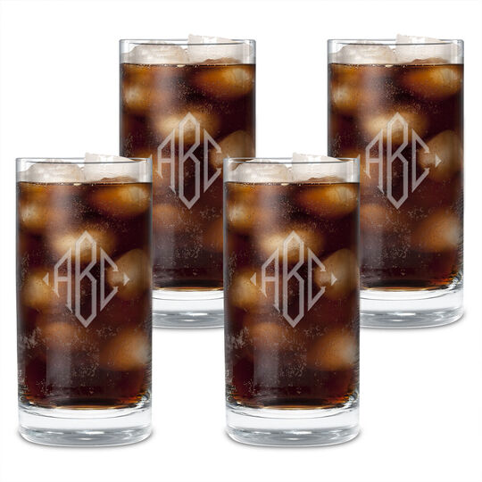 Chaumont 12 oz. Highball Glasses Set of 4